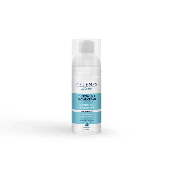 Термальный увлажняющий гель-крем для всех типов кожи Celenes thermal facial gel cream 50 мл 5160125 фото
