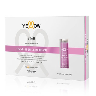 Лосьйон для блиску волосся Yellow Star Leave-In Shine Infusion 6X13 мл 10033 фото