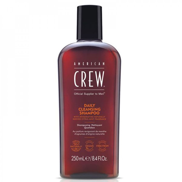 Очищуючий шампунь для щоденного використання American Crew Daily Cleansing Shampoo 250 мл 554 фото