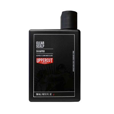 Очищуючий заспокійливий шампунь для шкіри голови Uppercut Deluxe Clear Scalp Shampoo 240 мл 210037 фото