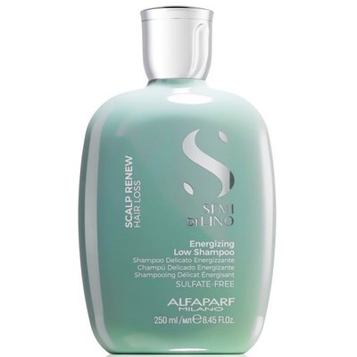 Шампунь Відновлюючий для зміцнення волосся Alfaparf Milano Semi Di Lino Scalp Renew Energizing Low Shampoo 250 мл 7334 фото