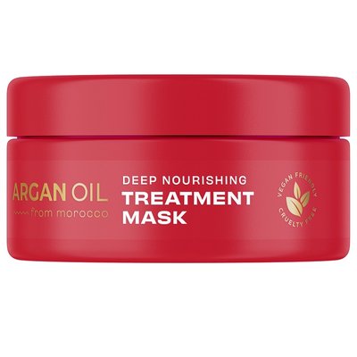Поживна маска з аргановим маслом Lee Stafford Argan Oil from Morocco Deep Nourishing Treatment Mask 200 мл LS4640 фото