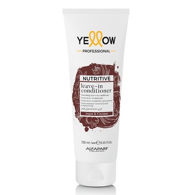 Поживний незмивний кондиціонер для волосся Yellow Nutrive Argan&Coconut Leave-in Conditioner 250 мл 9987 фото