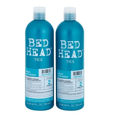 Набор Tigi Bed Head Urban Antidotes Recovery (Увлажняющий шампунь для сухих и поврежденных волос 750 ml. + кондиционер 750 ml.) 616 фото