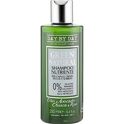 Шампунь питательный для вьющихся, сухих и поврежденных волос Alan Jey Green Natural Shampoo 250 мл 1637 фото