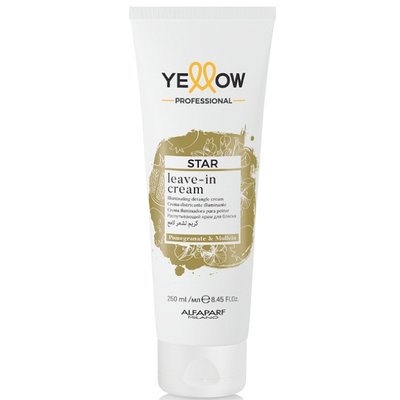 Незмивний крем для блиску волосся Yellow Star Leave-in Illuminating Detangle Cream 250 мл 14959 фото