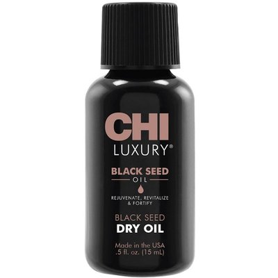 Восстанавливающее масло для волос черного тмина CHI Luxury Black Seed Dry Oil Миниатюра 15 мл 8559 фото