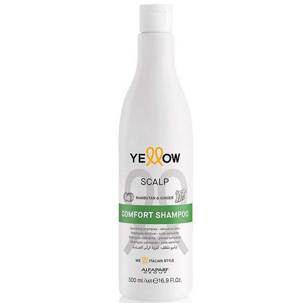 Успокаивающий шампунь для чувствительной кожи Yellow Scalp Comfort Shampoo 500 мл 14942 фото