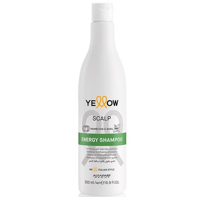 Зміцнюючий шампунь проти випадіння волосся Yellow Scalp Energy Shampoo 500 мл 14940 фото