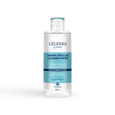 Термальная мицеллярная вода для жирной и комбинированной кожи Celenes thermal micellar water oily&combination 250 мл 5160062 фото