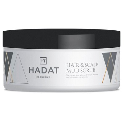 Очищающий скраб с морской солью для волос и кожи головы Hadat Cosmetics Hair and Scap Mud Scrub 300 мл 12667 фото