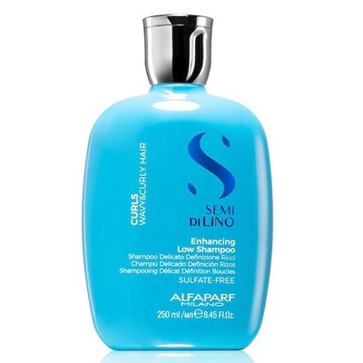 Шампунь для вьющихся волос Alfaparf Milano Semi Di Lino Curls Enhancing Low Shampoo 250 мл 7975 фото