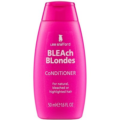 Увлажняющий кондиционер для осветленных волос Lee Stafford Bleach Blonde Conditioner 50 мл LS1823 фото