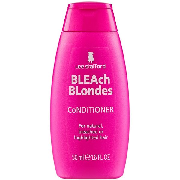 Зволожуючий кондиціонер для освітленого волосся Lee Stafford Bleach Blonde Conditioner 50 мл LS1823 фото