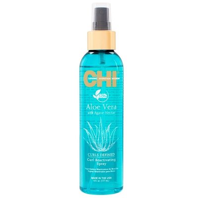 Спрей для возрождения кудрей CHI Aloe Vera Curl Reactivating Spray 177 мл 5403 фото