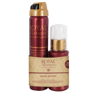 Набор Королевский уход CHI Royal Treatment Travel Kit Duo (Лак 74 г и шелк для волос 59 мл) 7229 фото