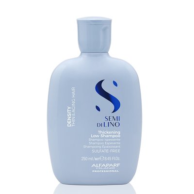 Уплотняющий шампунь для тонких волос Alfaparf Semi De Lino Thickening Low Shampoo 1000 мл PF025910 фото