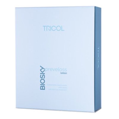 Энергетические ампулы против выпадения волос Tricol Biosky Preveloss Lotion 10*8 мл 15339 фото