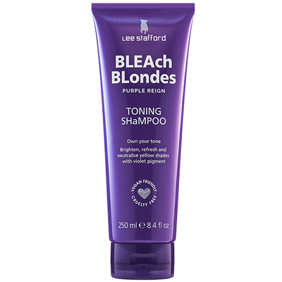 Шампунь для осветленных волос Lee Stafford Purple Reign Bleach Blonde Toning Shampoo 250 мл 2877 фото