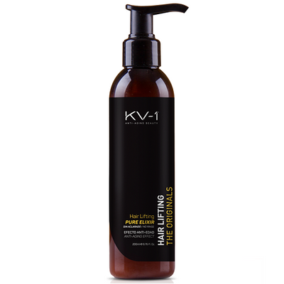 Несмываемый Anti-Age лифтинг-крем с маслом виноградных косточек KV-1 Hair Lifting Pure Elixir 3087 фото