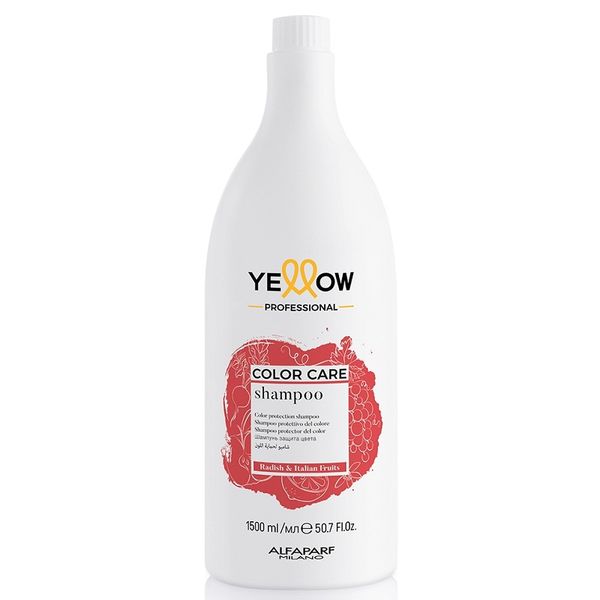 Шампунь для защиты цвета волос Yellow Color Care Shampoo 1500 мл 17010 фото