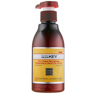 Восстанавливающий шампунь Saryna Key Damage Repair Pure African Shea Shampoo 300 мл 7016 фото