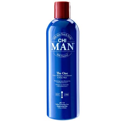 Засіб 3 в 1 шампунь, кондиціонер і гель для душу CHI Man The One 3-in-1 Shampoo, Conditioner&Body Wash CHIMN3N112 фото
