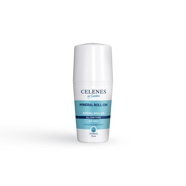 Термальний роликовий дезодорант для всіх типів шкіри Celenes thermal mineral roll on all skin types 75 мл 5160069 фото